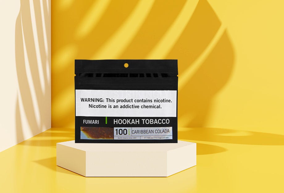 Carribbean Colada - New Fumari Shisha Tobacco Review